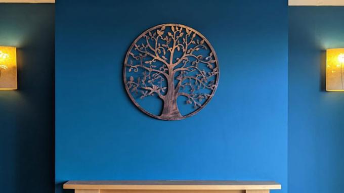 Árbol de bronce de las decoraciones de la decoración del ornamento de Art Garden Or Home Wall de la pared de la vida