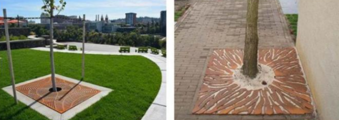 Reja de acero aherrumbrada modificada para requisitos particulares del árbol de Corten del metal para el jardín decorativo