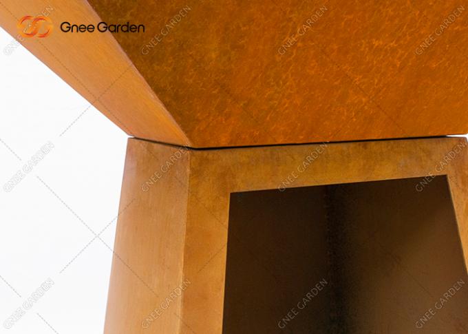 La fábrica modifica el fuego de acero de acero Pit Bbq Brazier del hierro para requisitos particulares de Pit Grill Corten del fuego de la barbacoa de Corten