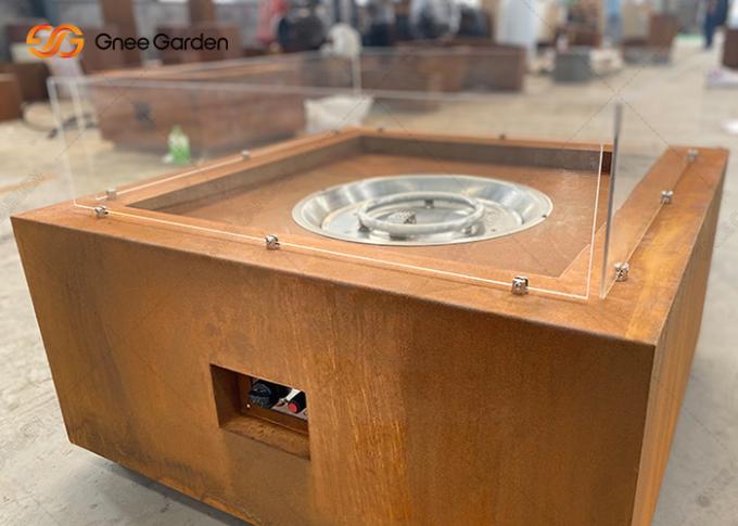 Tabla de acero modificada para requisitos particulares del brasero de Firepit Corten del gas del brasero del carbón de leña de Outdoorl