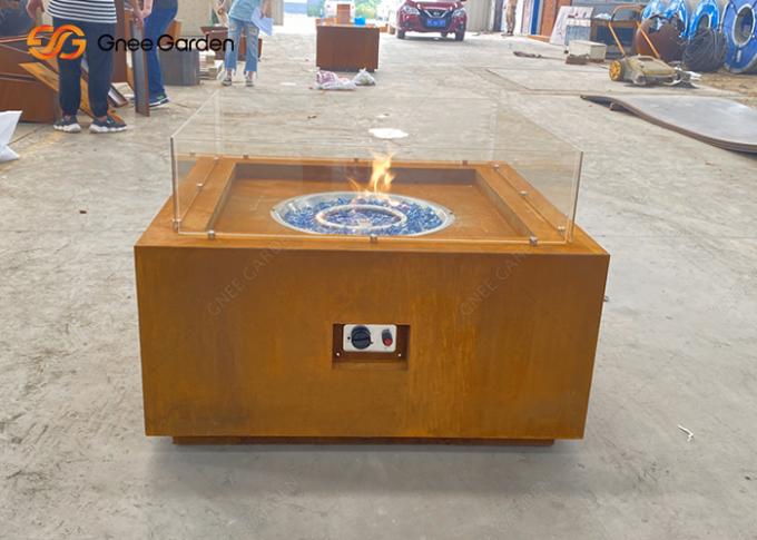 Tabla de acero modificada para requisitos particulares del brasero de Firepit Corten del gas del brasero del carbón de leña de Outdoorl