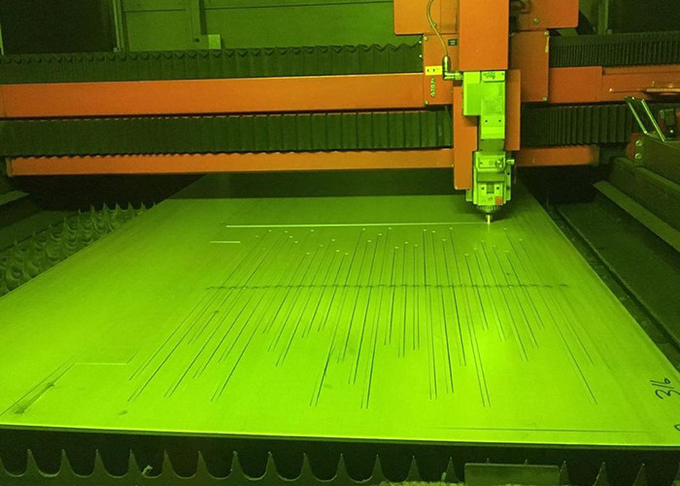 Cómo hicimos Corten el corte de acero Rejilla-laser