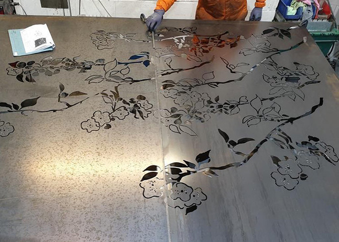 El panel de la división de la pantalla del moho del acero de Corten del proveedor de China
