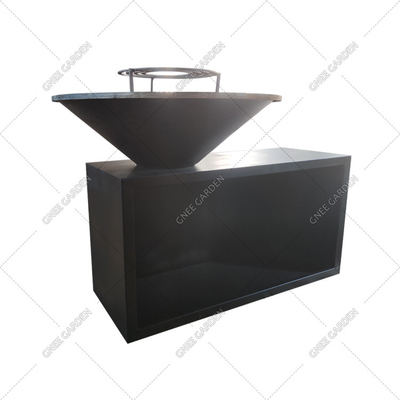 Ignición electrónica de cocinar al aire libre de acero modular del grueso de las parrillas 3m m de Corten