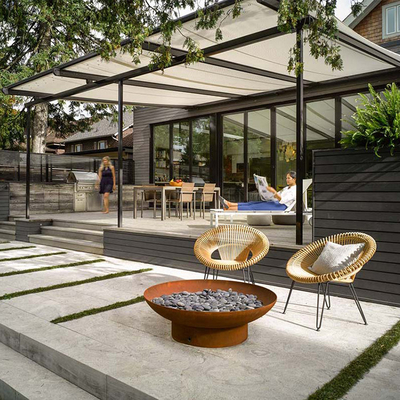 Nuevo hoyo del fuego de Rusty Corten Steel Metal Camping del diseño