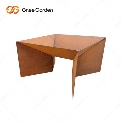 Hoyo plegable del fuego del nuevo del diseño de Corten modelo de acero del metal