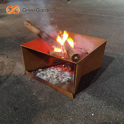 Nuevo hoyo del fuego de la barbacoa de Rusty Corten Steel Metal Camping del diseño