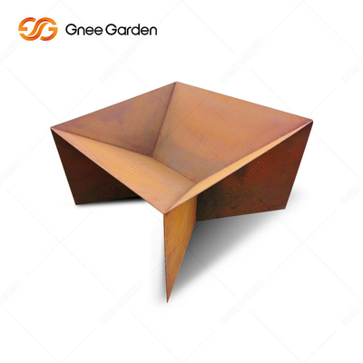Nuevo hoyo del fuego de la barbacoa de Rusty Corten Steel Metal Camping del diseño
