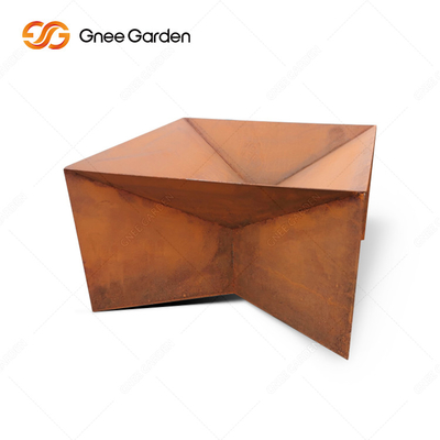 Nuevo hoyo del fuego de la barbacoa de Rusty Corten Steel Metal Camping del diseño