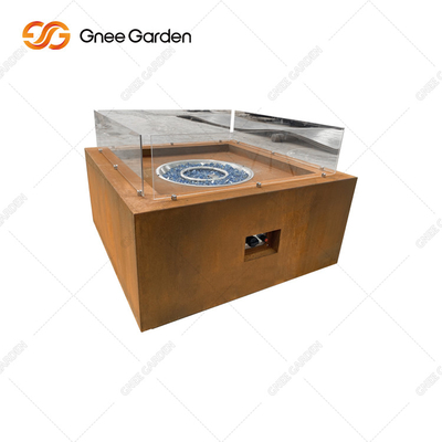 Chimenea de gas al aire libre de Heater Square Fire Pit Table del gas
