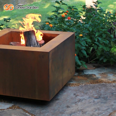 Hoyo de acero del fuego de Pit Heavy Duty Wood Burning del fuego del ODM el 120cm Corten del OEM