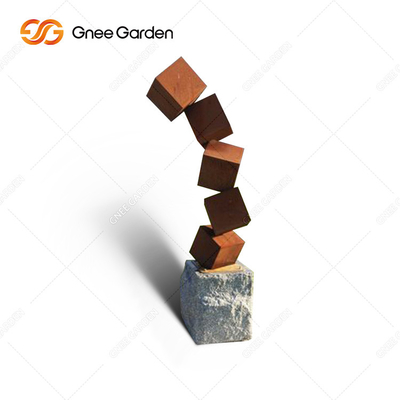 Paisaje grande de Rusty Garden Sculpture Handmade Garden del metal del grueso 5-8m m
