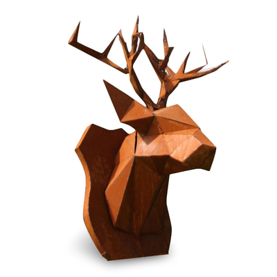 Las estatuas de bronce al aire libre modernas del SGS TUV Corten broncean las estatuas de la yarda el 175cm