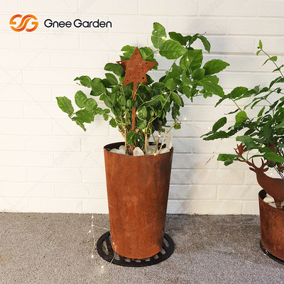 Metal grande Rusty Garden Ornaments Customizable Size de Art Craft Corten Steel del CE