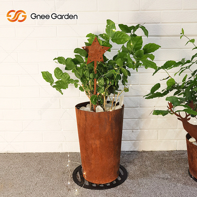 Metal grande Rusty Garden Ornaments Customizable Size de Art Craft Corten Steel del CE