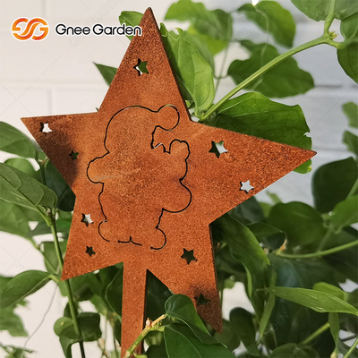 Metal grande Rusty Garden Ornaments Customizable Size de Art Craft Corten Steel del CE