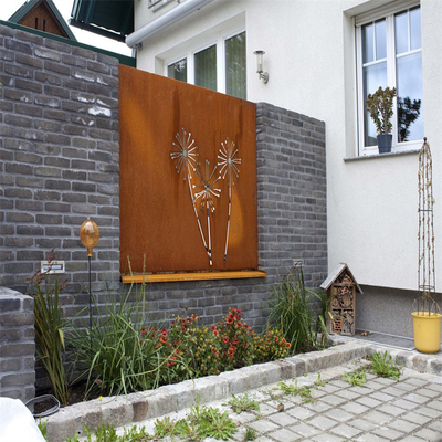 El jardín de acero decorativo tallado de Corten defiende servicio del ODM del OEM de los paneles