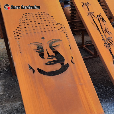 El laser decorativo moderno de los productos del jardín del metal del SGS cortó los paneles de acero de Corten