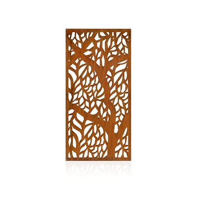 Pantalla decorativa de acero de Corten de los productos del jardín del metal del arreglo para requisitos particulares de alta resistencia