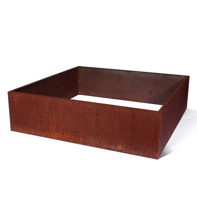 El acero del TUV Corten aumentó la aduana de la cama 65l*65w*30h cm del jardín pintada