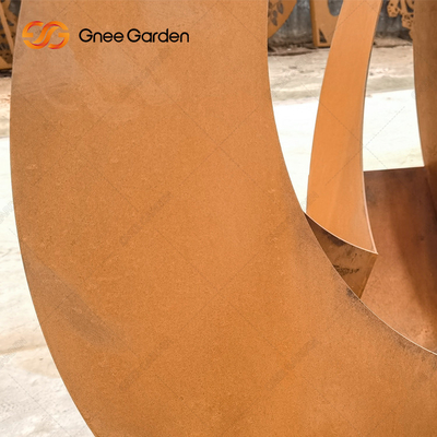Plantadores de acero adaptables de Corten del plantador de Rusty Red Modern Outdoor Metal