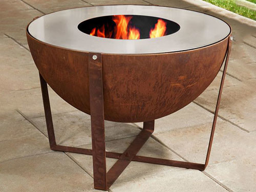 aprobación del CE de las parrillas de 1200m m Dia Charcoal Buring Outdoor Cooking