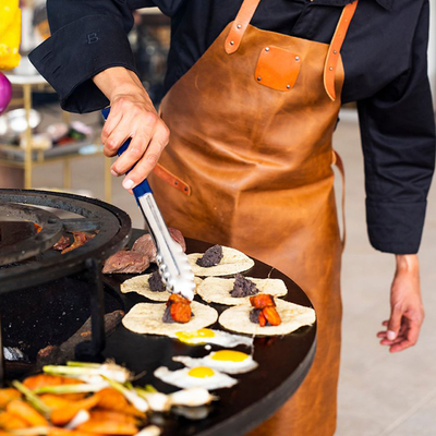 El acampar al aire libre decorativo de la parrilla del Bbq del acero de Corten del cuadrado del tamaño de encargo