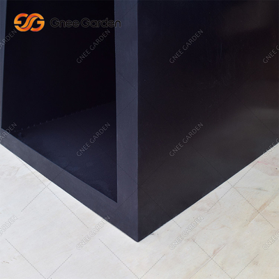 Bbq Rusty Corten Steel Fire Pits con Log Store BBQ Parrilla de gas Parrilla de barbacoa al aire libre