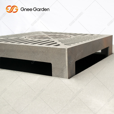 fuego de acero movible grueso Pit Customized Size de la barbacoa de 3m m Corten