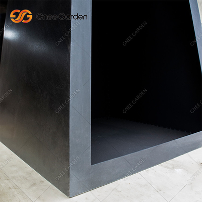 Bbq Rusty Corten Steel Fire Pits con Log Store BBQ Parrilla de gas Parrilla de barbacoa al aire libre