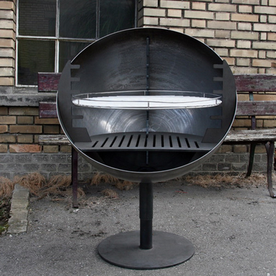 Altura ajustable a prueba de viento de Pit Grill el 110cm del fuego del jardín de Gnee para la barbacoa