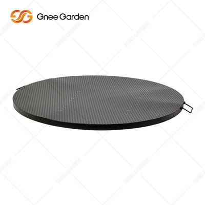 Las parrillas de cocinar al aire libre Plancha de la barbacoa asan a la parrilla el fuego de acero Pit Black Colour de Corten
