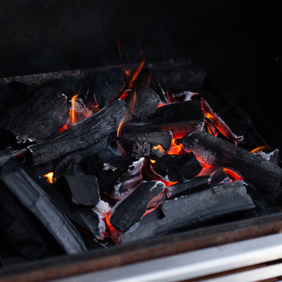 Estufa de cocina para acampar al aire libre con barbacoa y parrilla de acero Corten