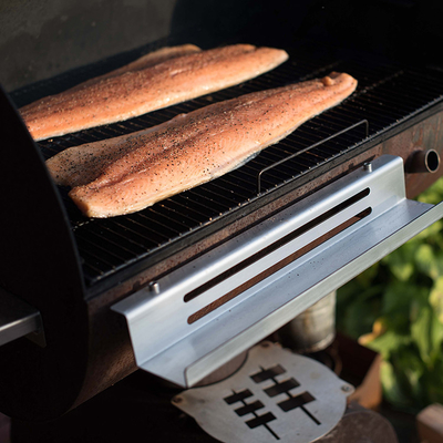 Estufa de cocina para acampar al aire libre con barbacoa y parrilla de acero Corten