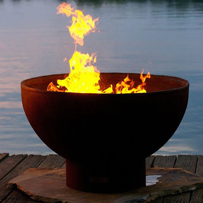 El laser adaptable cortó el fuego de acero portátil Pit Outdoor Prerusted de Firepits Corten