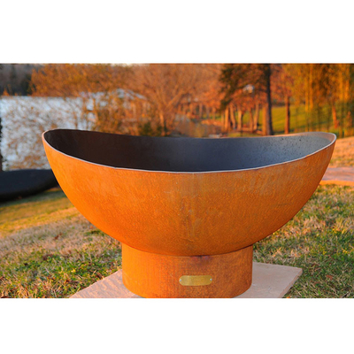 Fuego de acero ardiente de madera Pit For Patio Decor de Corten