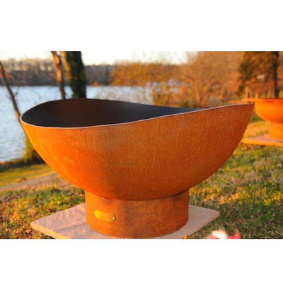 Fuego de acero ardiente de madera Pit For Patio Decor de Corten