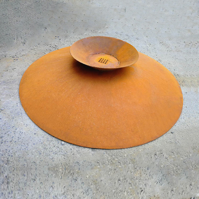 Fuego de acero al aire libre Pit Rusty Burner Outdoor For Backyard de Corten