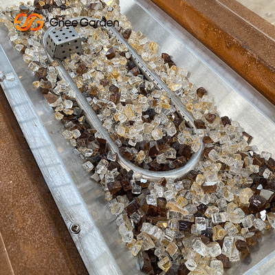 Madera libre que quema el fuego de acero Pit Rectangular de Corten