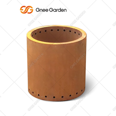 Fuego de acero Pit Outdoor Corten Steel Fire Pit Rusty Wood Burning de Corten