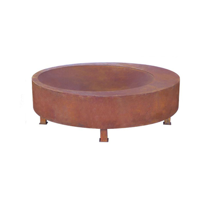 Madera que quema el fuego de acero de alteración por los agentes atmosféricos grande Pit Outdoor Fire Bowl 600mm-1500m m