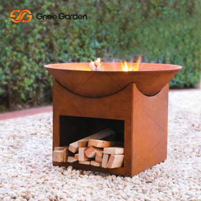 corte del laser de los 56cm alrededor del fuego Pit For Garden Decoration de Corten