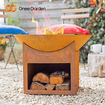 corte del laser de los 56cm alrededor del fuego Pit For Garden Decoration de Corten