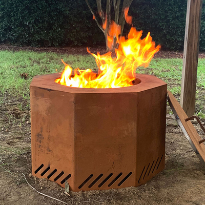 Fuego de acero modificado para requisitos particulares Pit For Garden Outdoor de Corten