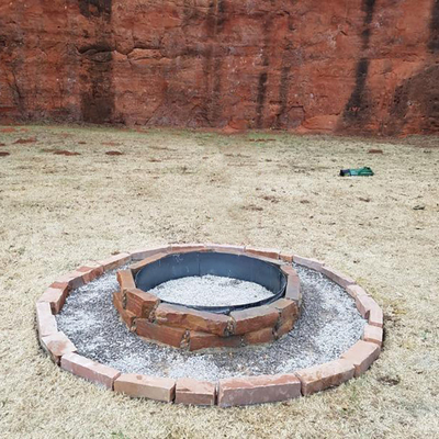 ODM al aire libre del OEM del pozo de fuego del acero de la intemperie de Corten oxidado