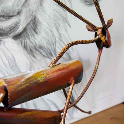 Escultura de bronce abstracta de las ilustraciones adaptables para la decoración del hotel