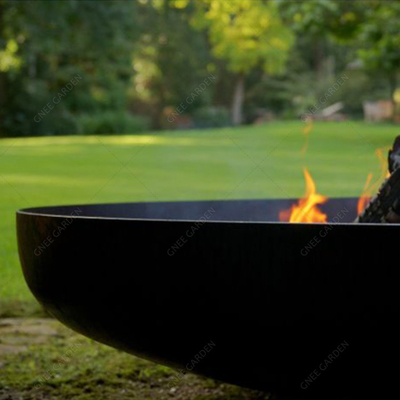 Fuego al aire libre de acero ardiente de madera Pit Garden Camping Design de Corten