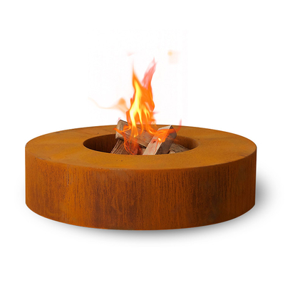 Grueso distintivo Heater Corten Steel Fire Pit de Rusty Metal 2m m del acero de Corten para el fuego al aire libre Pit Bowl