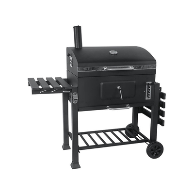 parrillas de cocinar al aire libre portátiles negras del 115cmx46cm para la estufa de la barbacoa