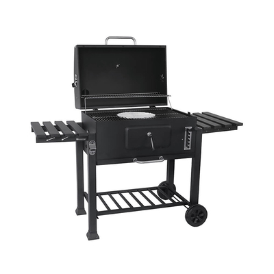 parrillas de cocinar al aire libre portátiles negras del 115cmx46cm para la estufa de la barbacoa
